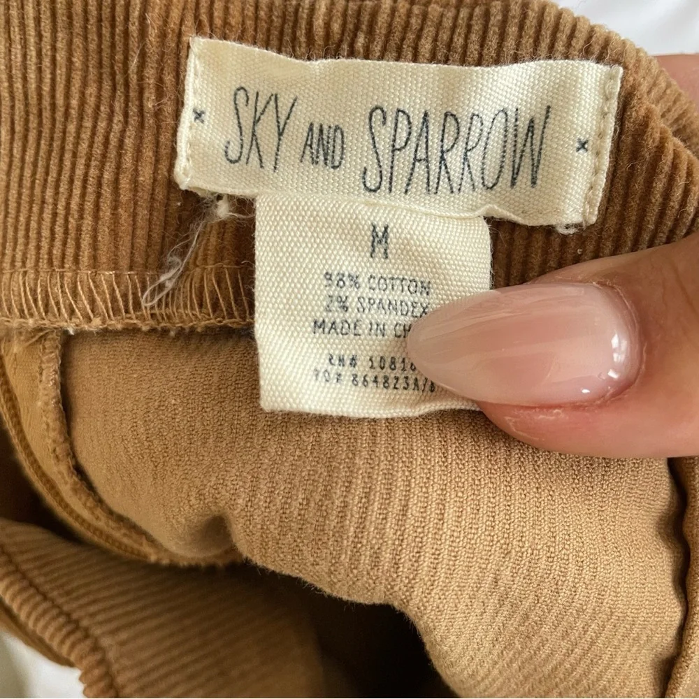 Sky and Sparrow Brown Pencil Skirt - Picture 4 of 4